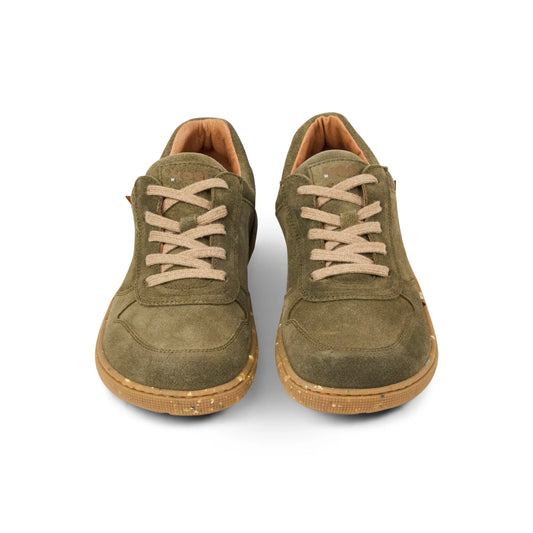 Barefoot FRANCIE Eco Sneakers Suede (olive)