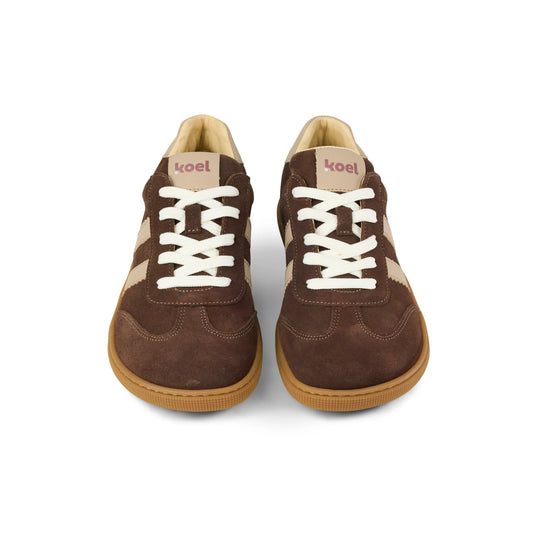 Barefoot FRANCIE Sneakers Suede (dorado)