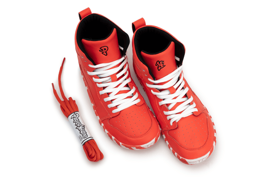 Candy Cane Sneakers (red)