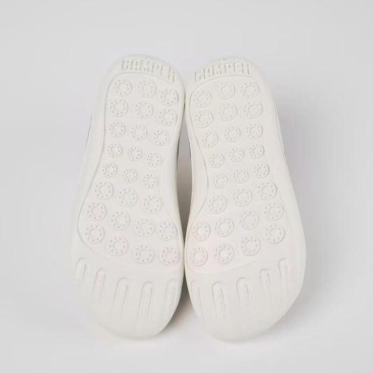 Leather Slip-on Twins (white & multicolored)