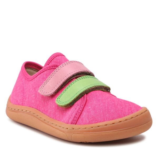Children's Shoes Canvas (pink & green)