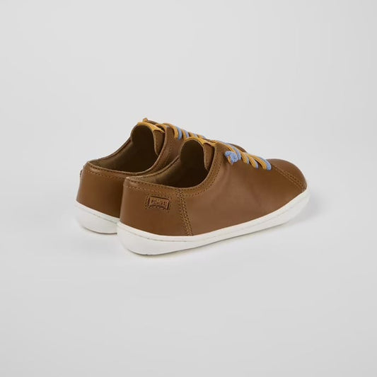 Leather Slip-on Peu (brown)