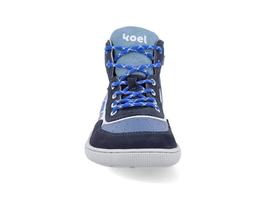 High Sneakers Danish Napa (navy & light blue)