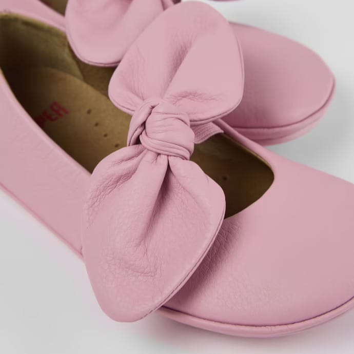 Leather Mary Jane Right (pink)