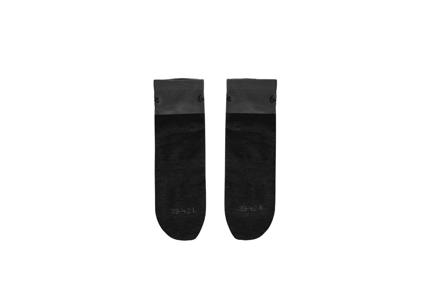 Barefoot socks Crew Merino wool (grey)