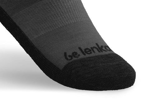 Barefoot socks Crew Merino wool (grey)
