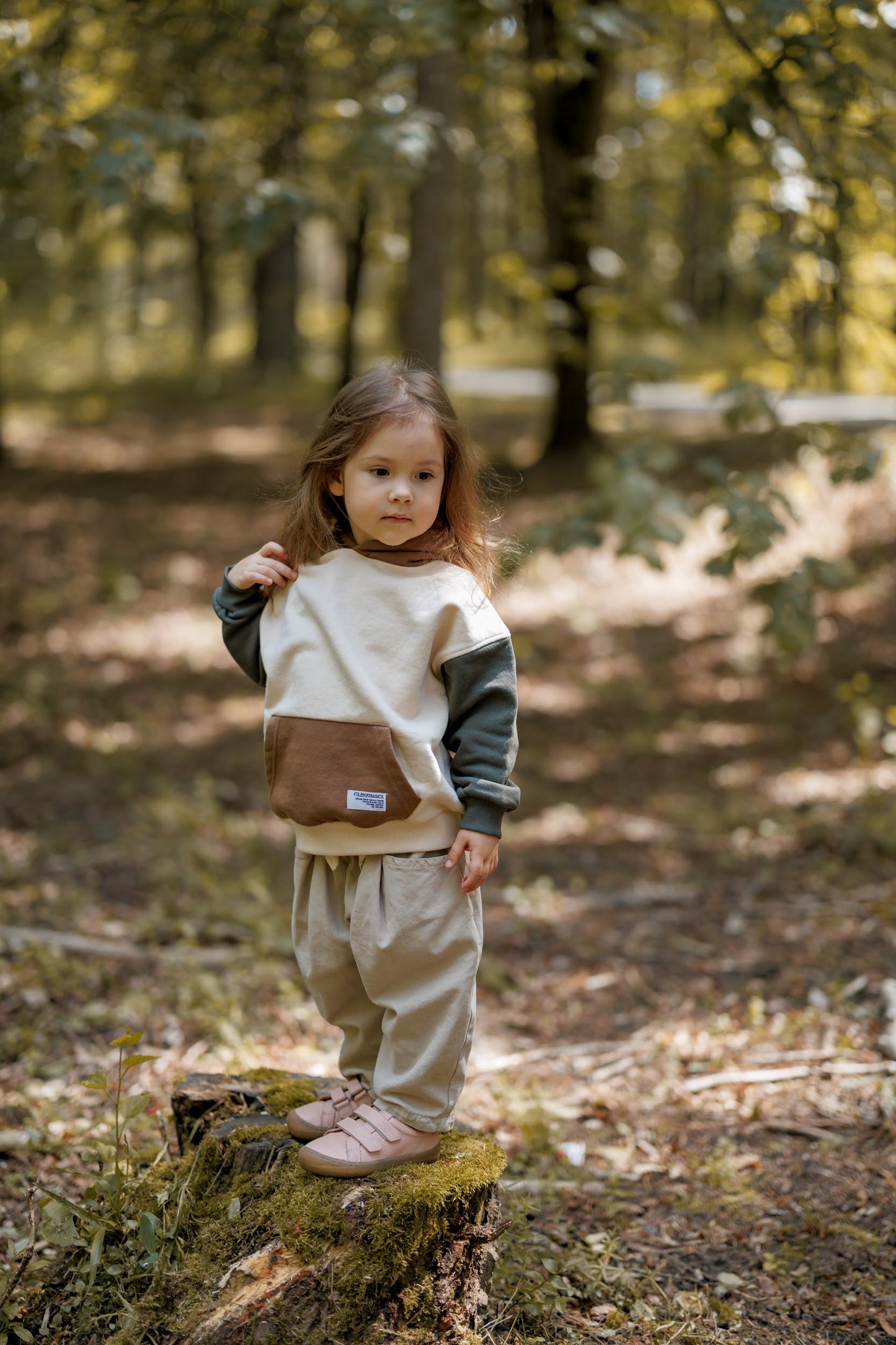 Barefoot Leather Sneakers for Kids "Snipe" (pink)