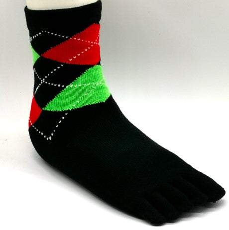 Silver Health Heel Socks (black)