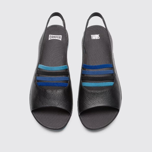 Camper Twins Sandals (black/blue)