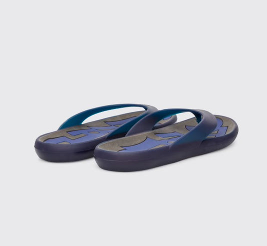 Camper Dolphin Flip-flops (black/blue)