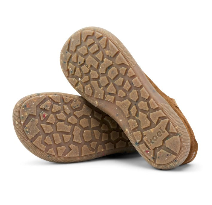 Barefoot FRANCIE Eco Sneakers Suede (cognac)