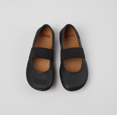 Right ballerinas for girls (black)