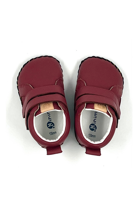 First-walker Barefoot Booties "Skylark 2" (red)