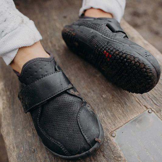 Vivobarefoot Primus School II Kids (melni)