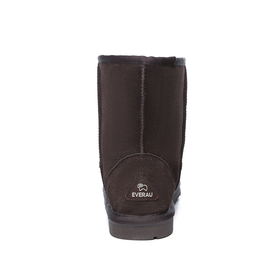 Everau Parrot sieviešu apavi, šokolādes brūns, skats no aizmugures | Everau Parrot women's footwear, chocolate, rear view