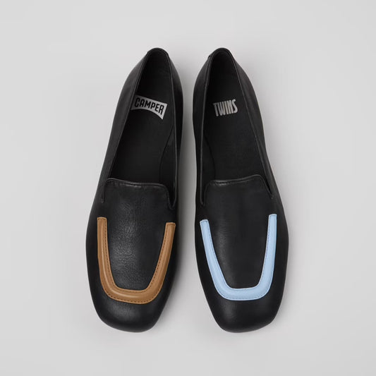 Twins Womens Ballerinas (black)