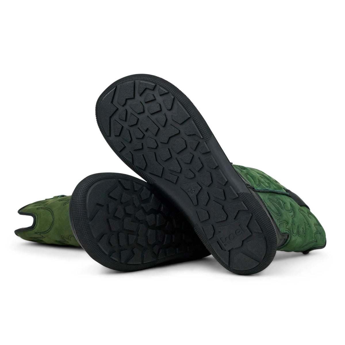 Fiona Felt Boots (green)