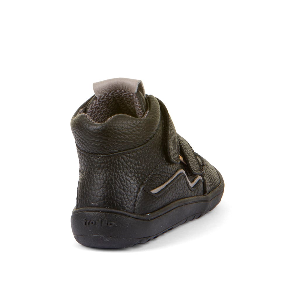 Kids Ankle Boots Tex Autumn Leather (black)