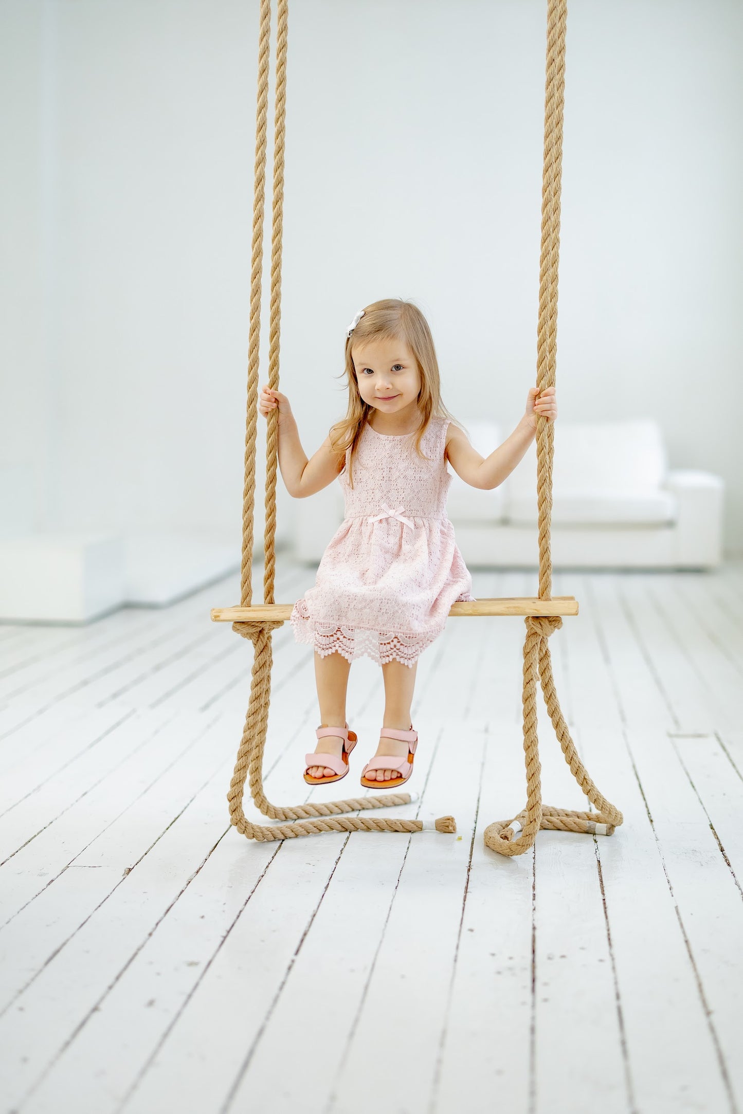 Barefoot Sandals for Kids "Seagull" (pink)