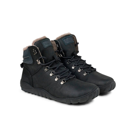 Koel Porter Lambswool melni barefoot ziemas zābaki