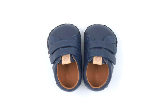First-walker Barefoot Sneakers "Little Woodpecker" (navy)