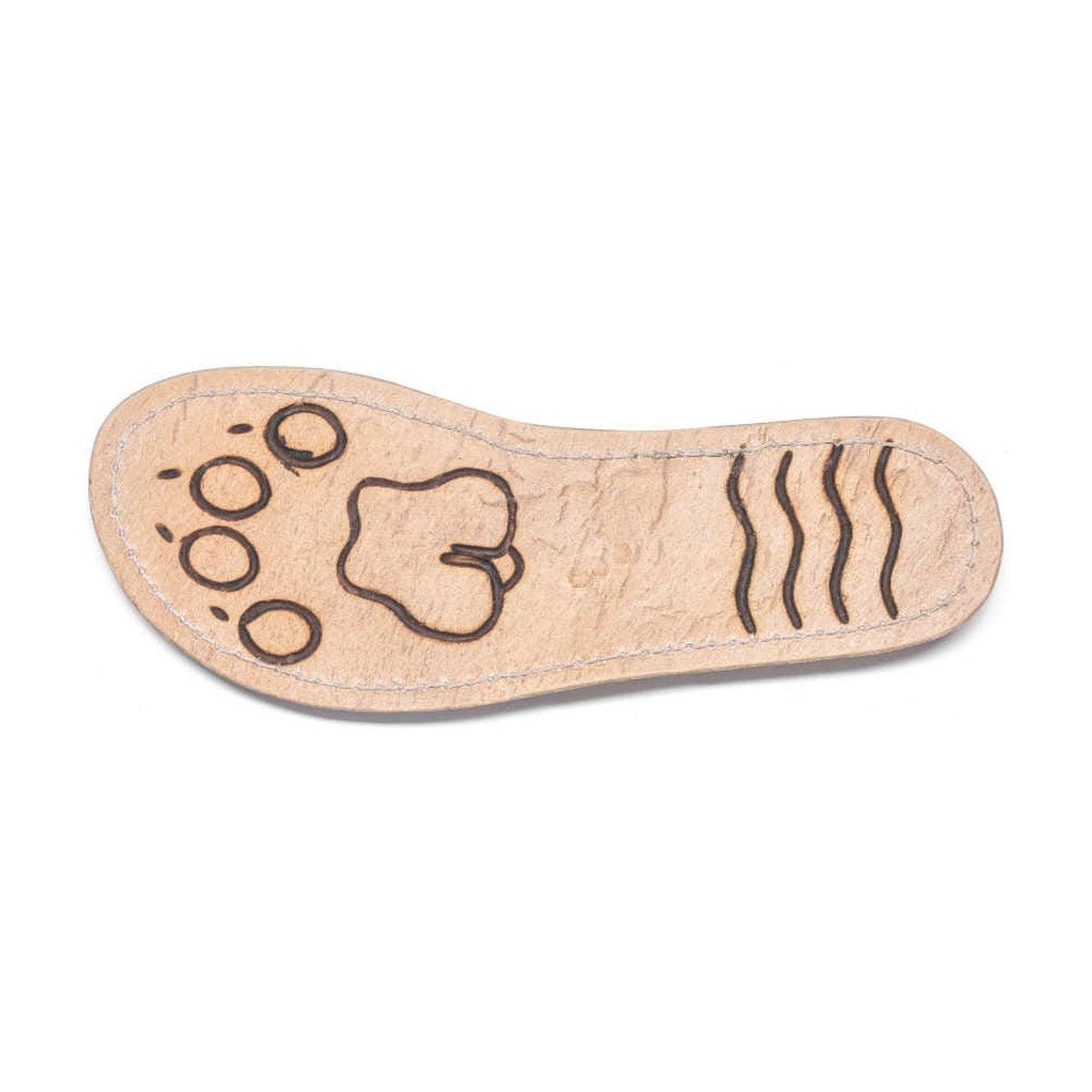 Vivobarefoot San-Dal ādas baskāju sandales (gaiši brūnas) — produkta skats 3