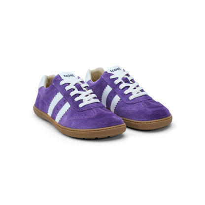 Barefoot Francie II Suede Sneakers (violet)
