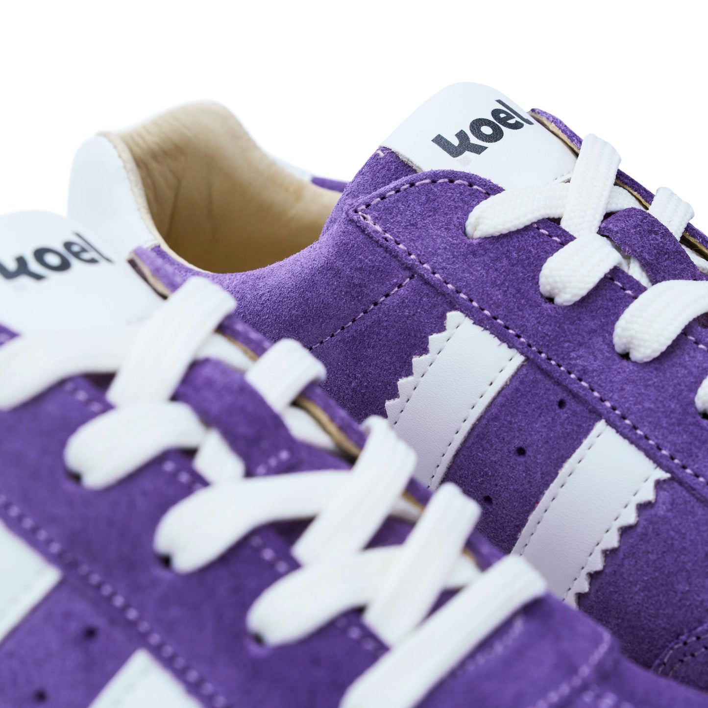Barefoot Francie II Suede Sneakers (violet)