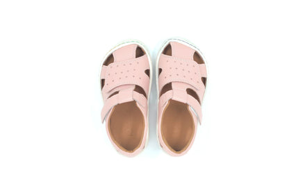 Barefoot Leather Sandals for Kids "Sanderling NEW" (pink)