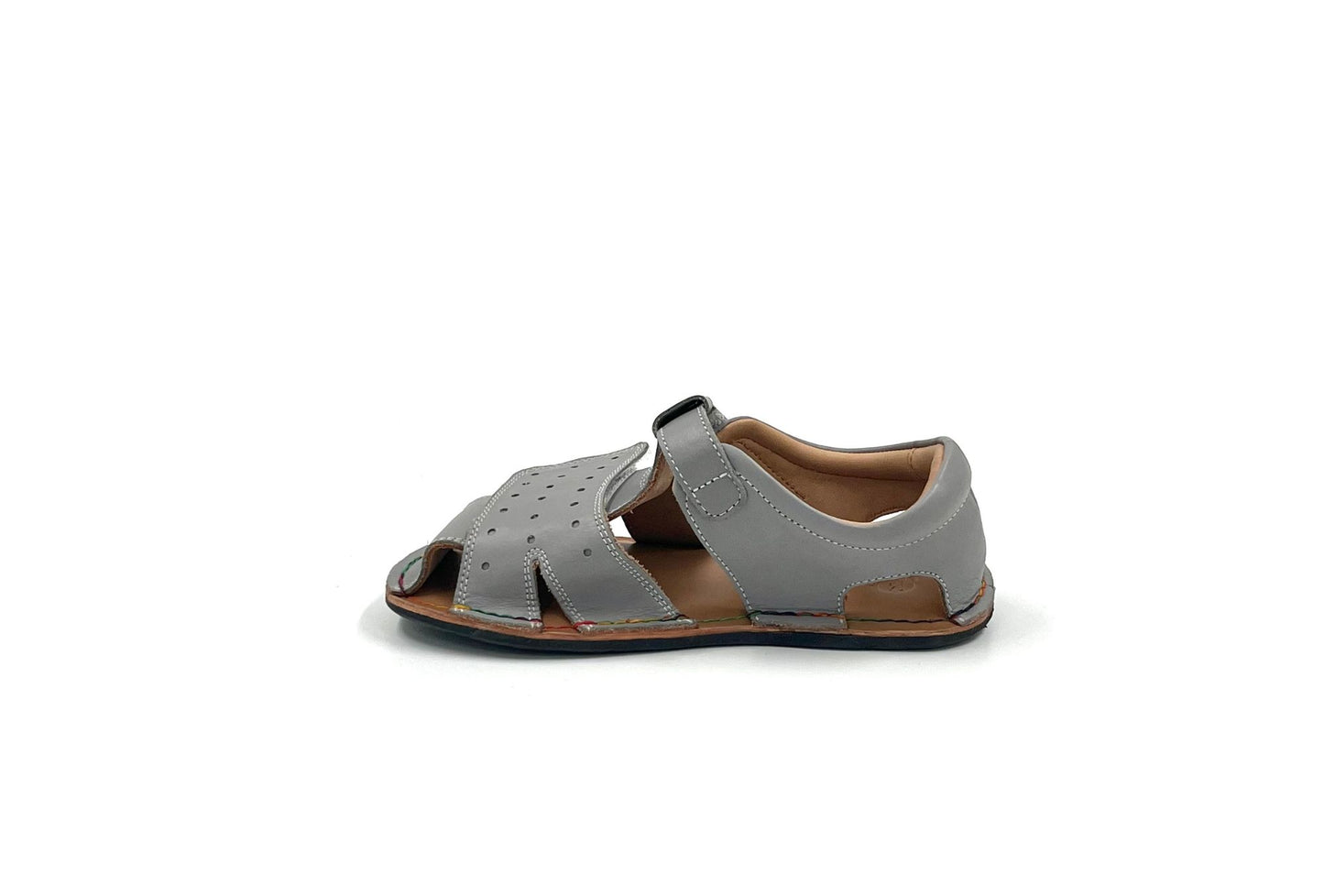 Barefoot Sandals for Kids "Sanderling" (grey)