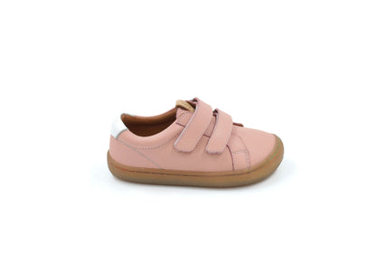 Barefoot Leather Sneakers for Kids "Snipe" (pink)