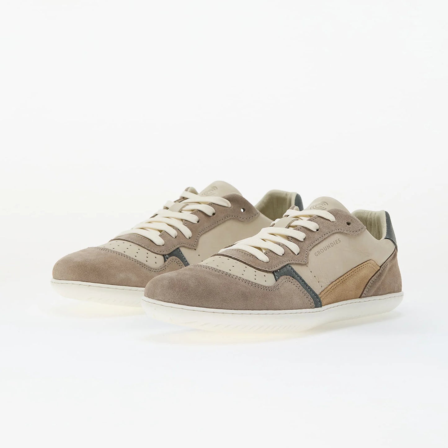 GROUNDIES® Nova GO1 Womens Sneakers (beige/sage green)