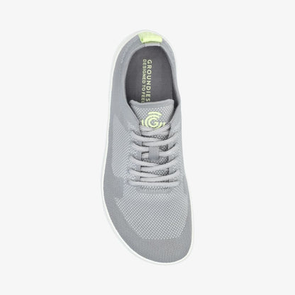 GROUNDIES® Active Knit Men Sneakers (stone/lime)
