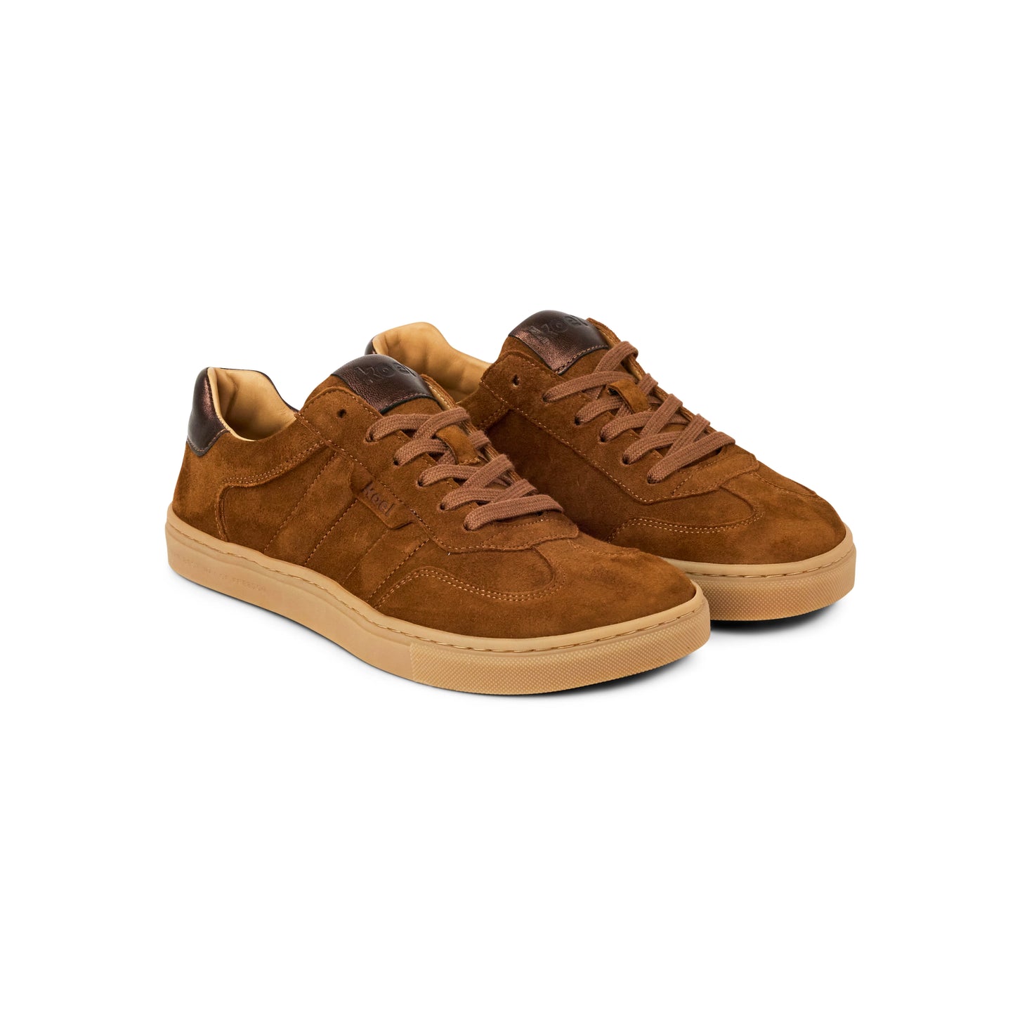 Barefoot Street Sneakers Helena Suede (cognac)