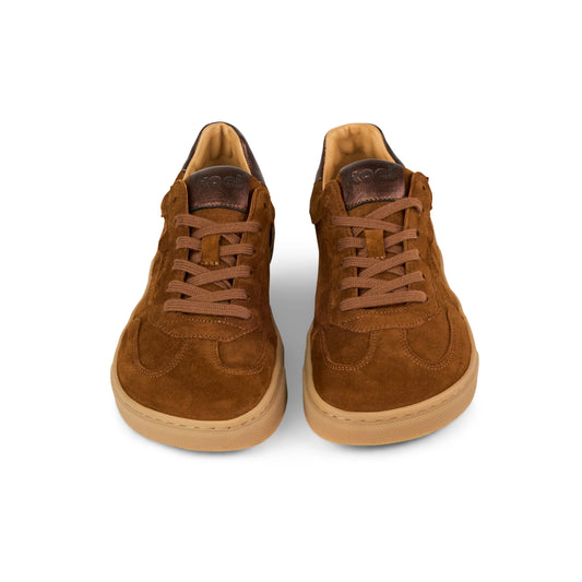 Barefoot Street Sneakers Helena Suede (cognac)