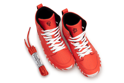 Candy Cane Sneakers (red)