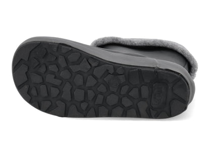 Wellie Bare Boots with socks (black & gray)