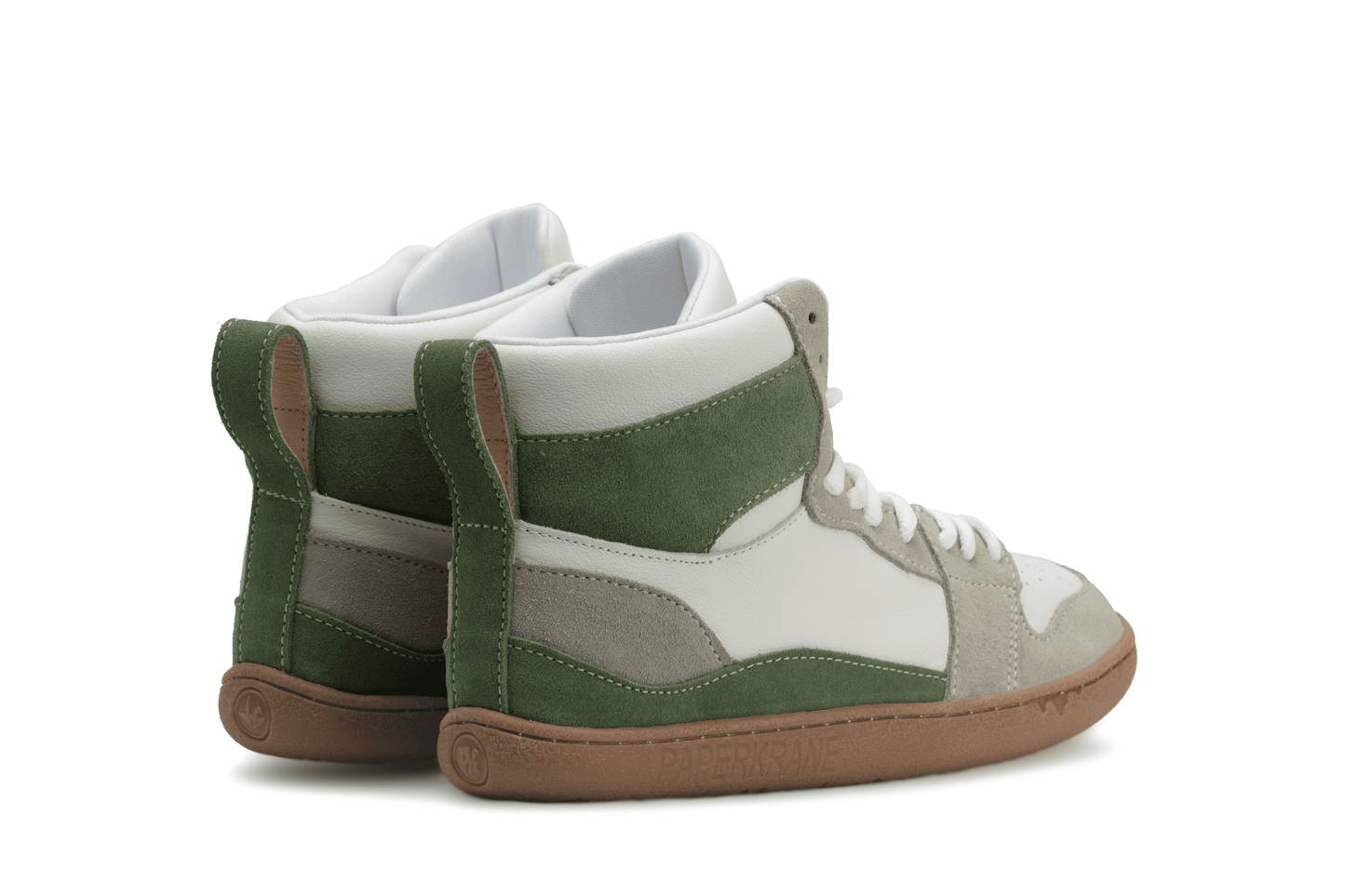 Gumnut Sneakers (green, gray & white)