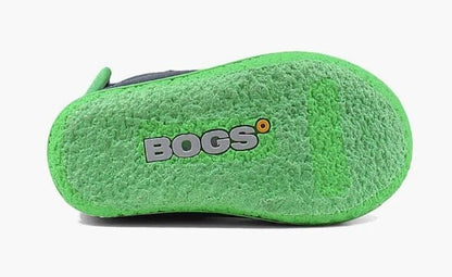 Baby Bogs Solid (black with green)