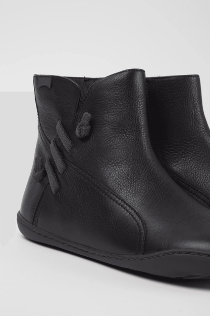 Peu Womens ankle boots (black)