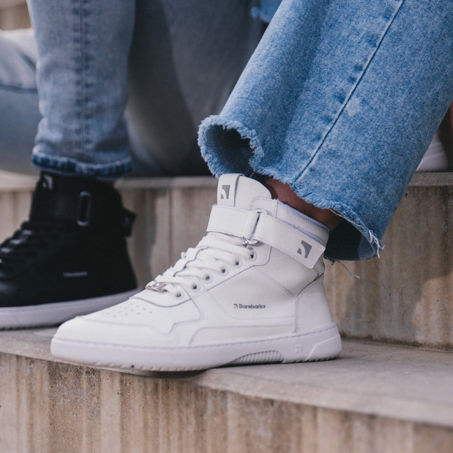 Sneakers Barebarics Zing High Top (all white)