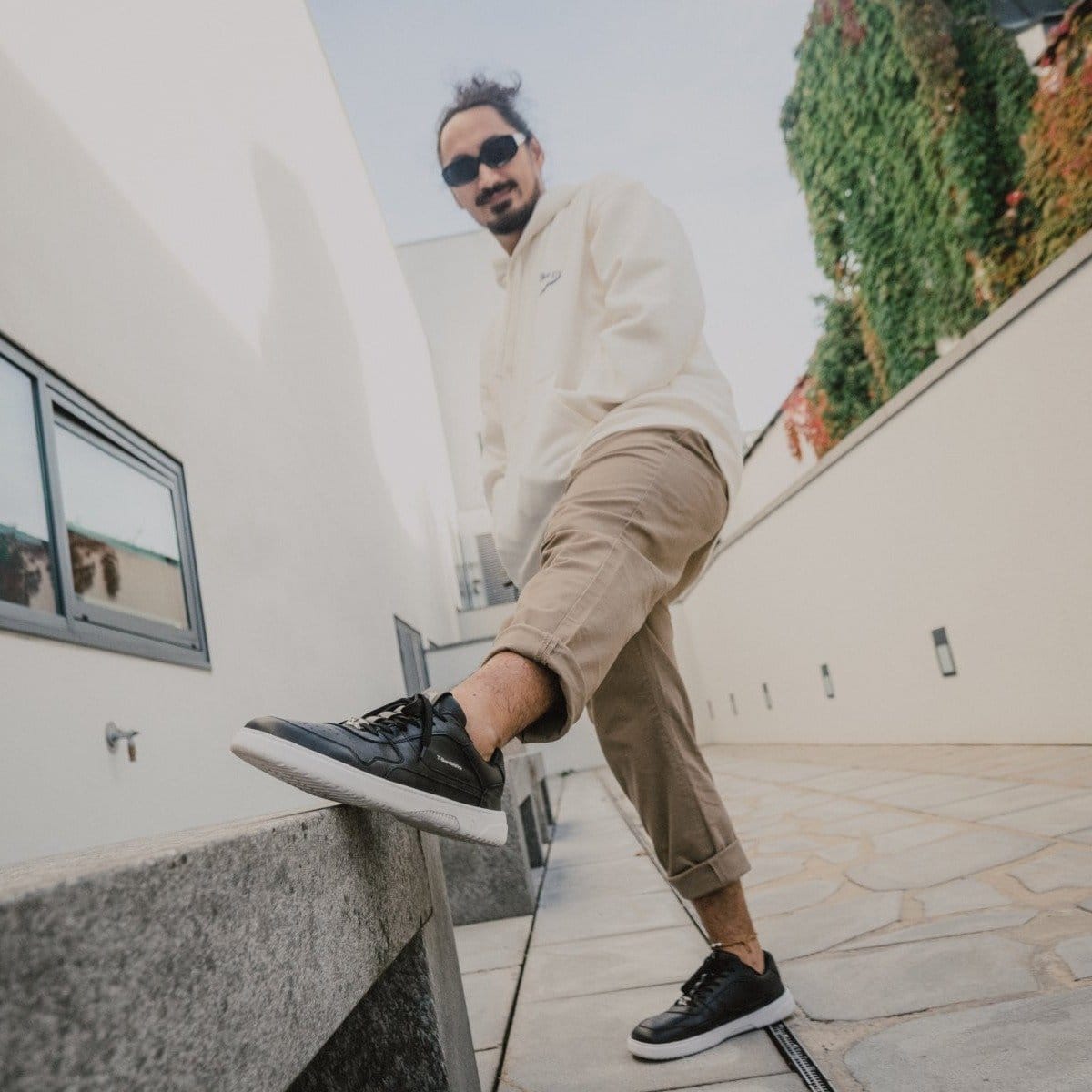 Sneakers Barebarics Zing (black & white)