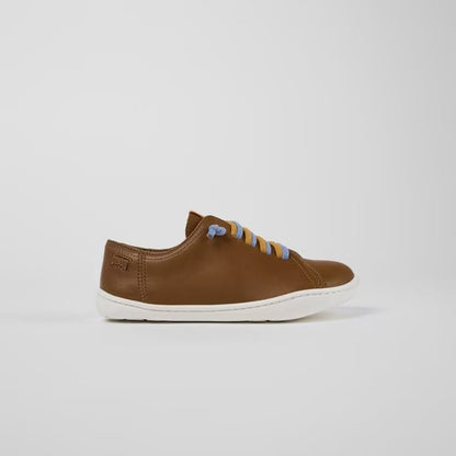 Leather Slip-on Peu (brown)