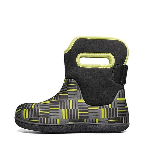 Bogs Youngster Phaser (black with green)