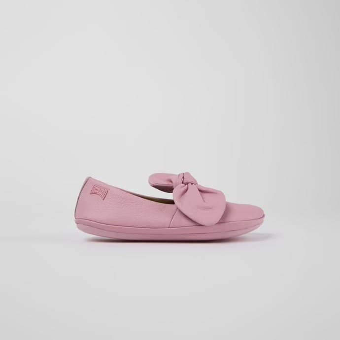 Leather Mary Jane Right (pink)