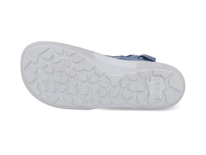 High Sneakers Danish Napa (navy & light blue)