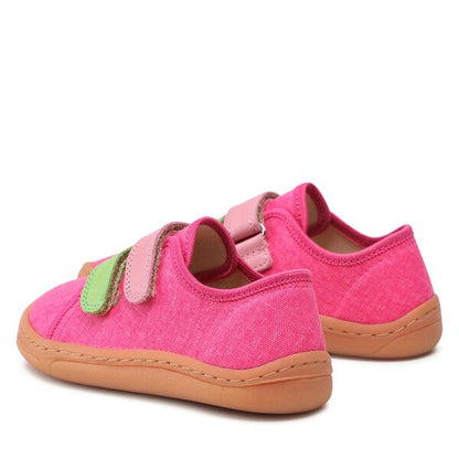 Children's Shoes Canvas (pink & green)