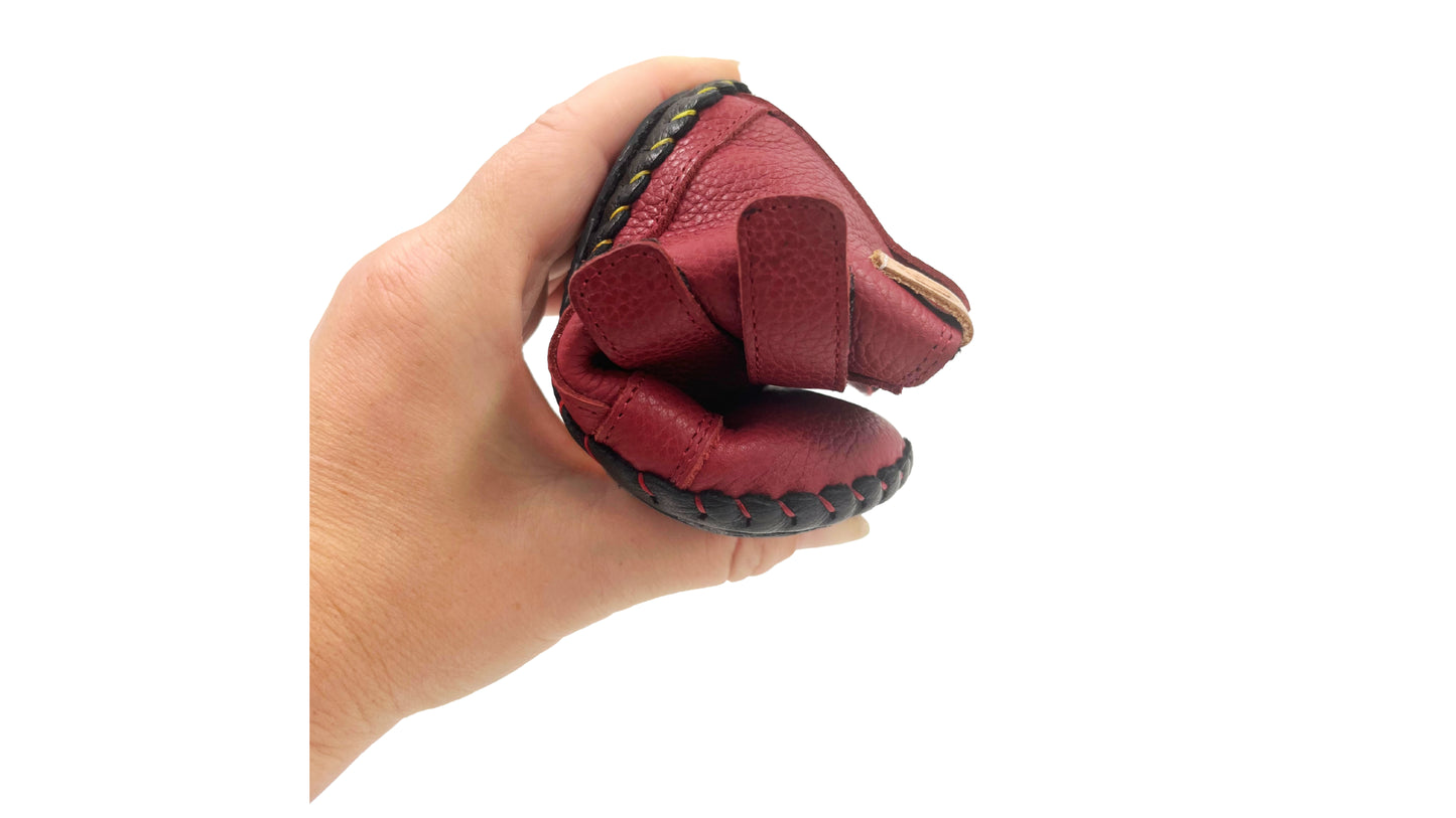 First-walker Barefoot Winter Booties "Redstart 2" (navy)