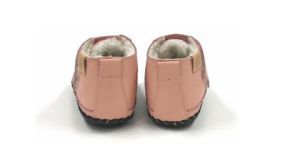 First-walker Barefoot Winter Booties "Redstart 2" (pink)