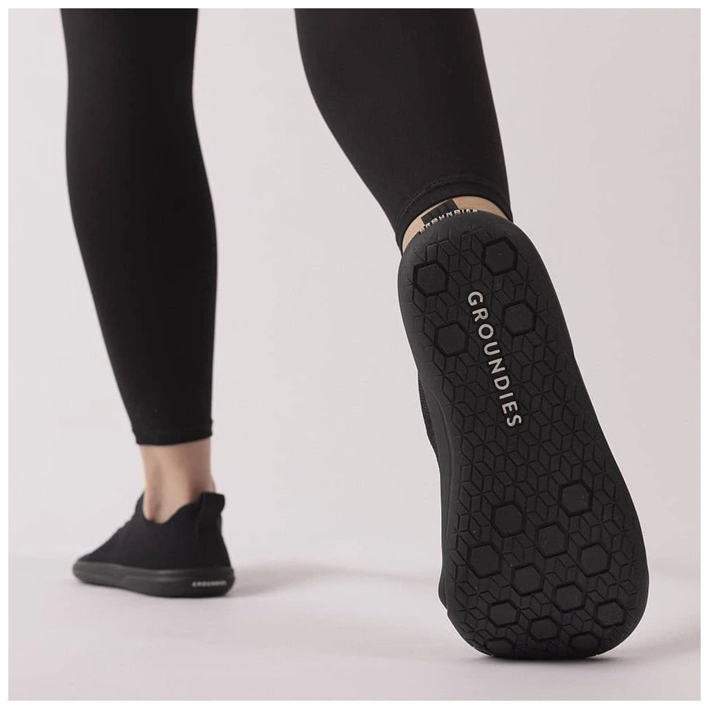 GROUNDIES Active Knit Women Sneakers (black)